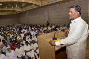 Pappu Yadav in Patna