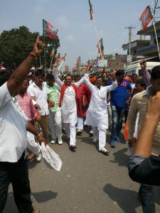 Aditya narayan pande going for nomination