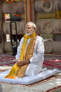 PM Modi in Bodh Gaya