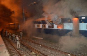 Burning South Bihar Express